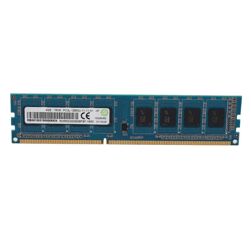 Ddr3 4gb Desktop Memory 1rx8 Pc3l-12800u for Intel Amd Motherboard