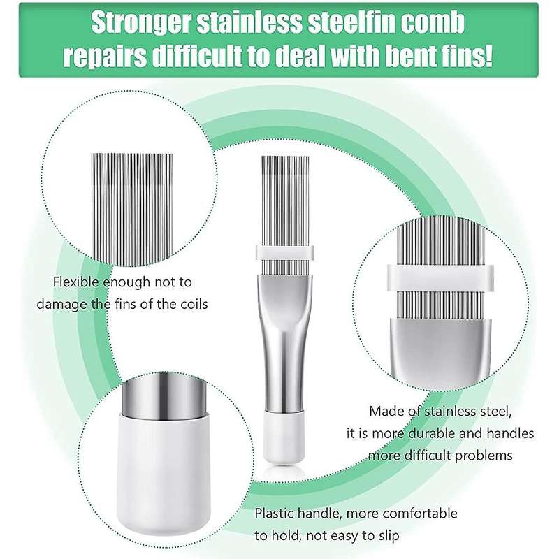 4pcs Air Conditioner Fin Cleaner Set