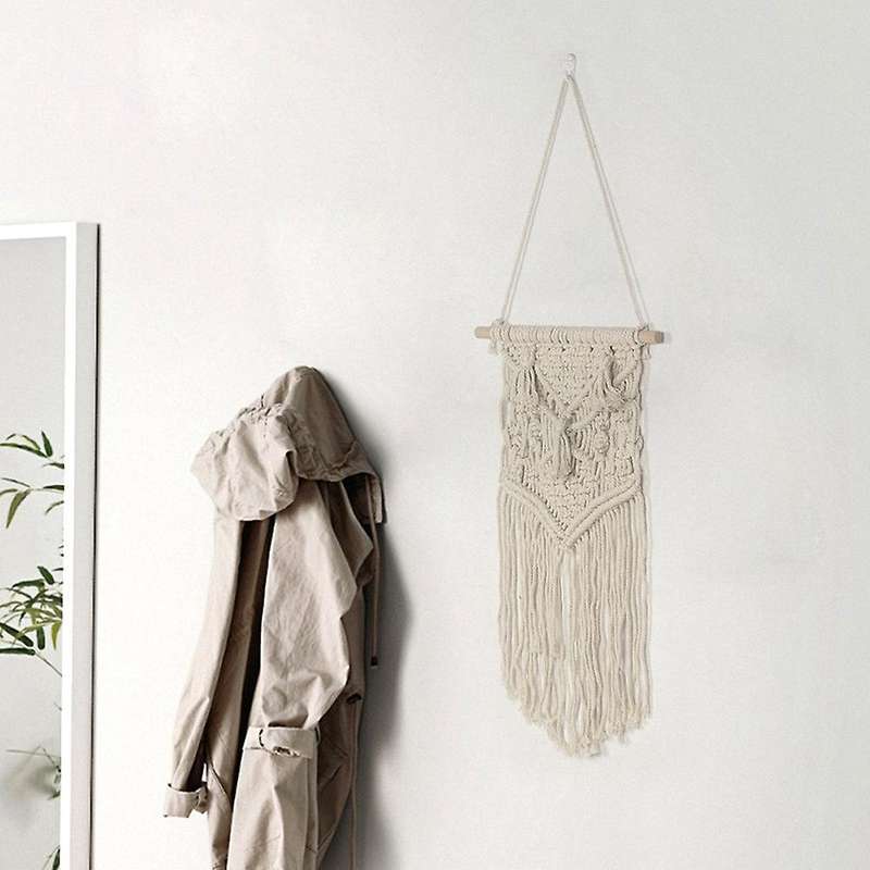 Macrame Wall Hanging Hand Woven Boho Tapestry for Home Decoration