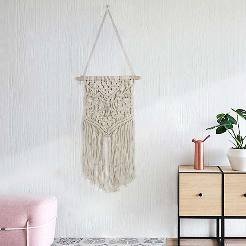Macrame Wall Hanging Hand Woven Boho Tapestry for Home Decoration