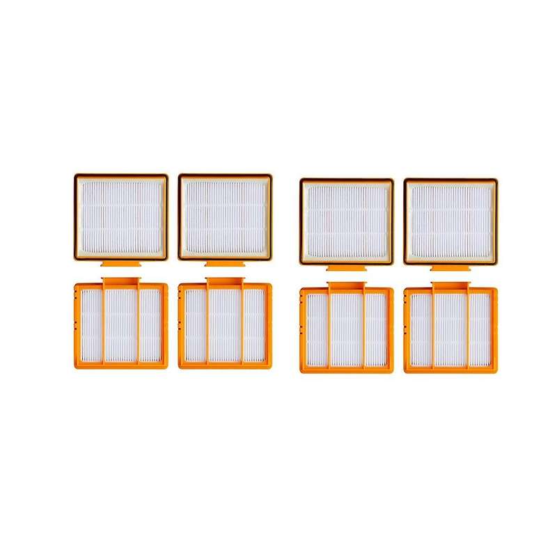 8pcs Replacement Filter for Shark Av2501ae / Av2501s / Rv2502ae