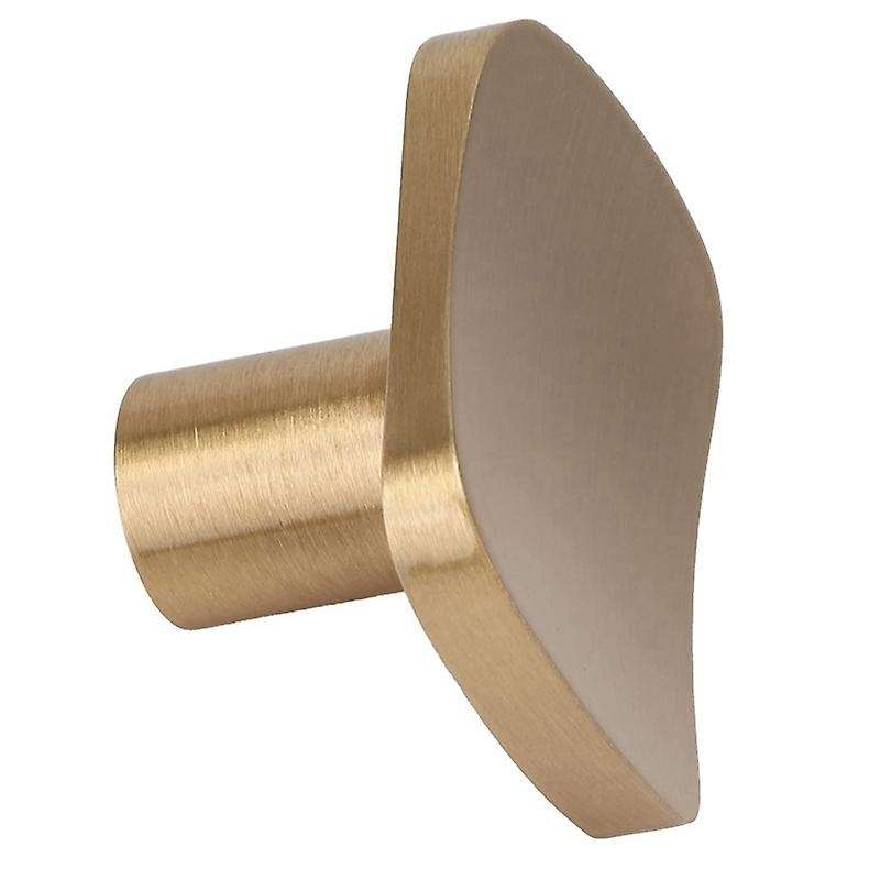 4pcs Gold Brass Cabinet Knobs Handles Pulls for Wardrobe Door