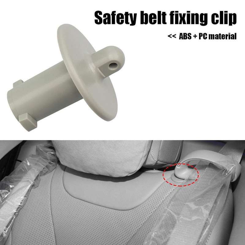 Rear Seat Belt Guide Fixing Tie Buckle for Benz S-class W222 Black