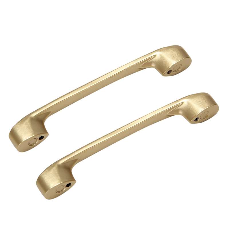 Cabinet Arch Pull,gold Furniture Handle, 96mm Screwhole Distance