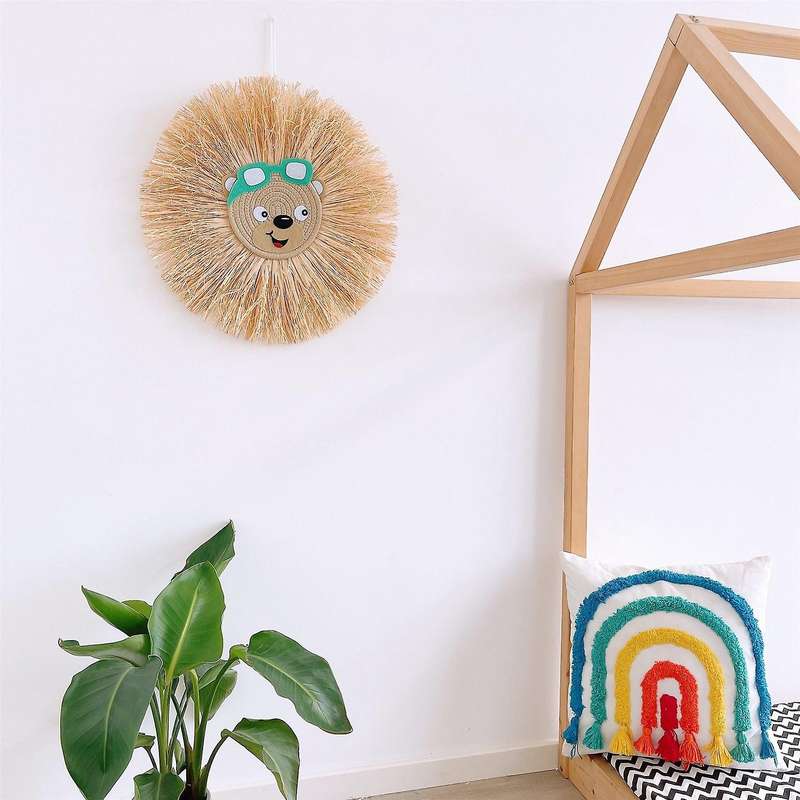 Cartoon Hanging Decorations Nordic Hand Woven Kids Room Decor No.1