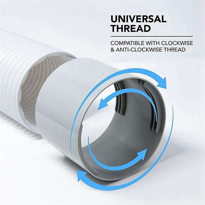 Portable Air Conditioner Exhaust Hose Coupler Window Adapter 5.9inch