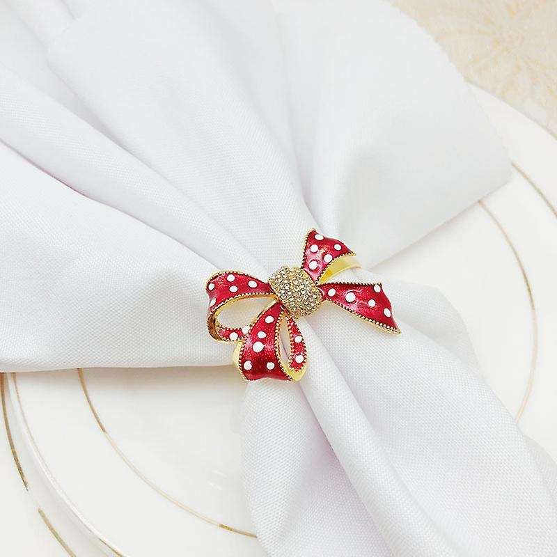 10pcs/lot Napkin Buckle Holder Holiday Party Table Decoration
