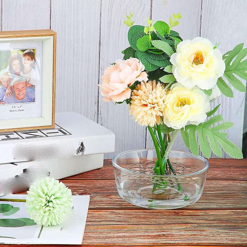 Flower Lid Arranger Flower Frog for Flower Arrangement Plant Fixation