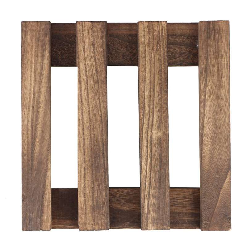 Plant Caddy Wooden Lockable Plant Stand Heavy Duty Plant 10 Inch