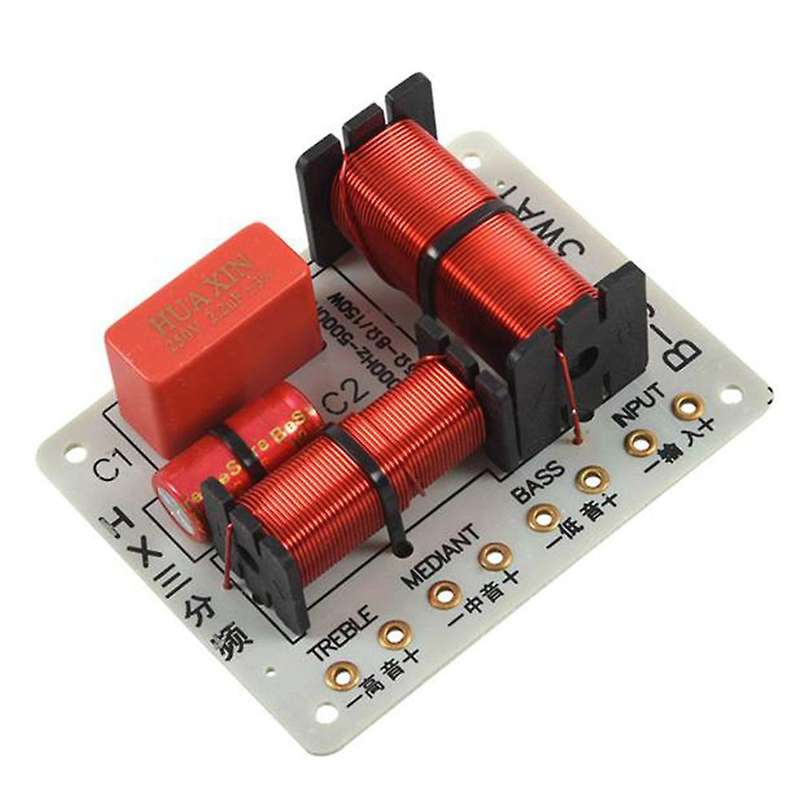 2pcs 150w 3 Ways Audio Speaker Crossover Treble+midrange+bass