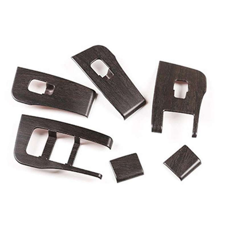 6pcs Car Window Button Panel Lift Switch Cover for Tesla Model 3
