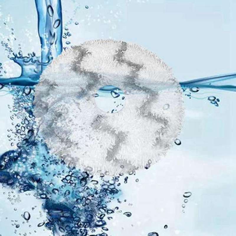 9 Pcs Mop Cloths Rag for Xiaomi Roidmi Eva Self-cleaning Emptying