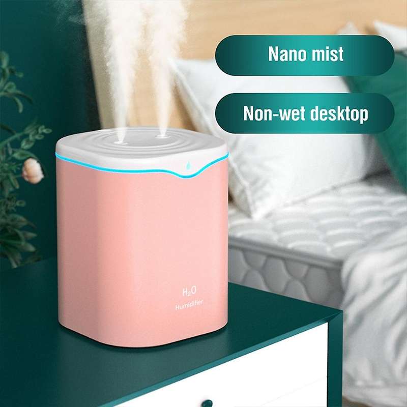 2000ml Usb Air Humidifier Double Spray Port Essential for Office C