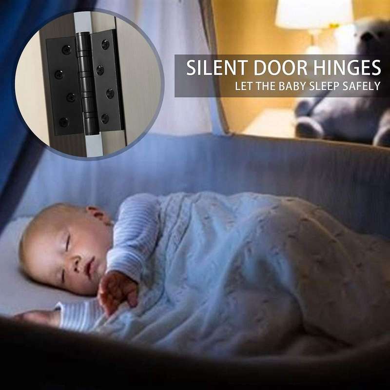 4 Inch Ball Bearing Door Hinges 100mm for Internal External Doors