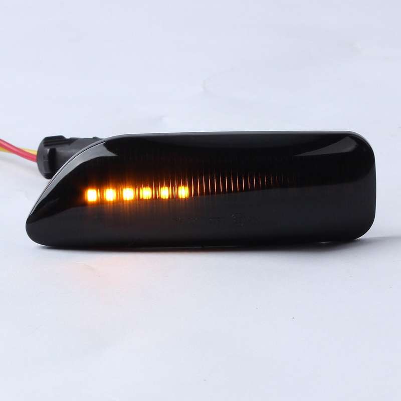 Led Side Marker Fender Turn Signal Lights for Volvo Xc90 Xc70 V70 Mk2