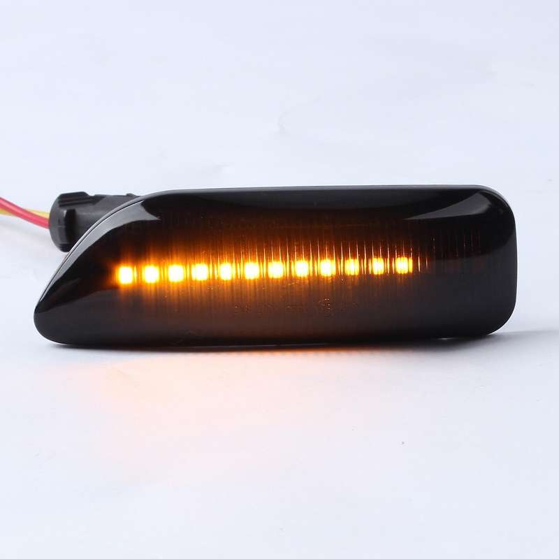 Led Side Marker Fender Turn Signal Lights for Volvo Xc90 Xc70 V70 Mk2