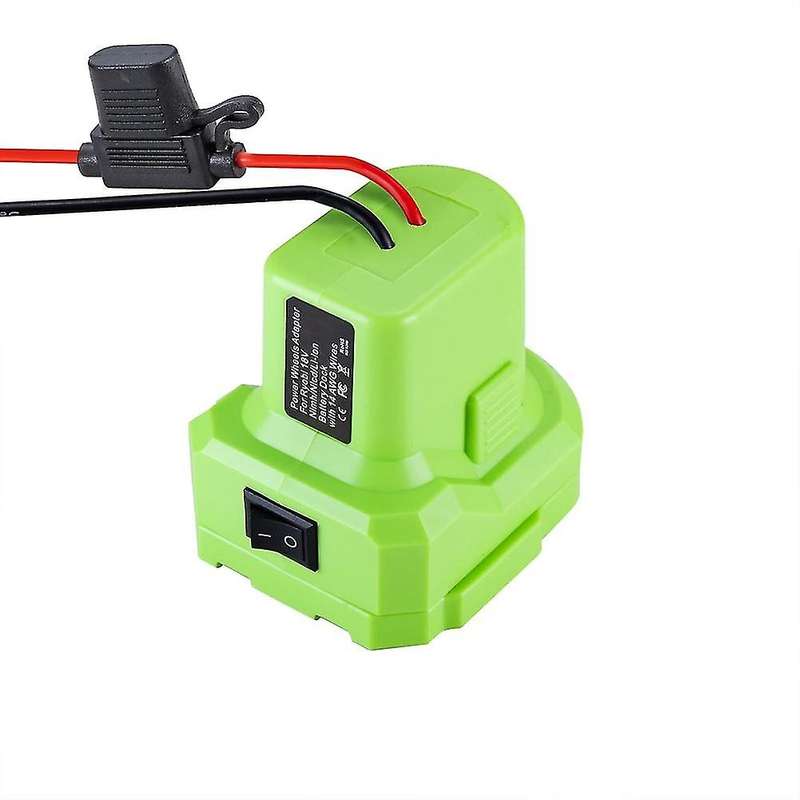 Power Wheel Adapter with Fuse & Switch & Wire Terminals