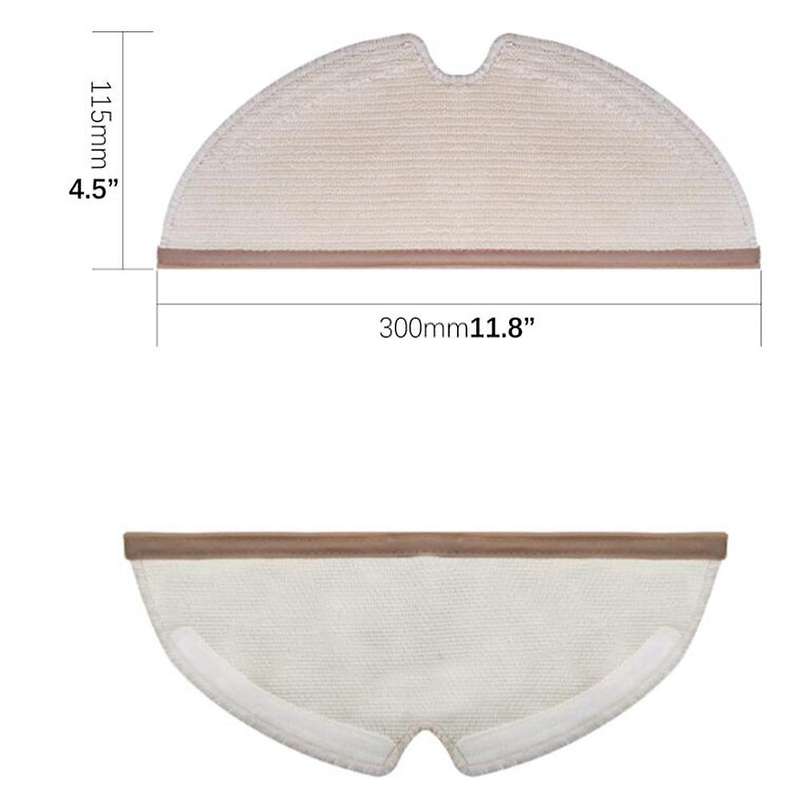 Vacuum Mop Cloths Rags for Roborock S5 Max S6 Pure S6 Maxv S5 S51 S50