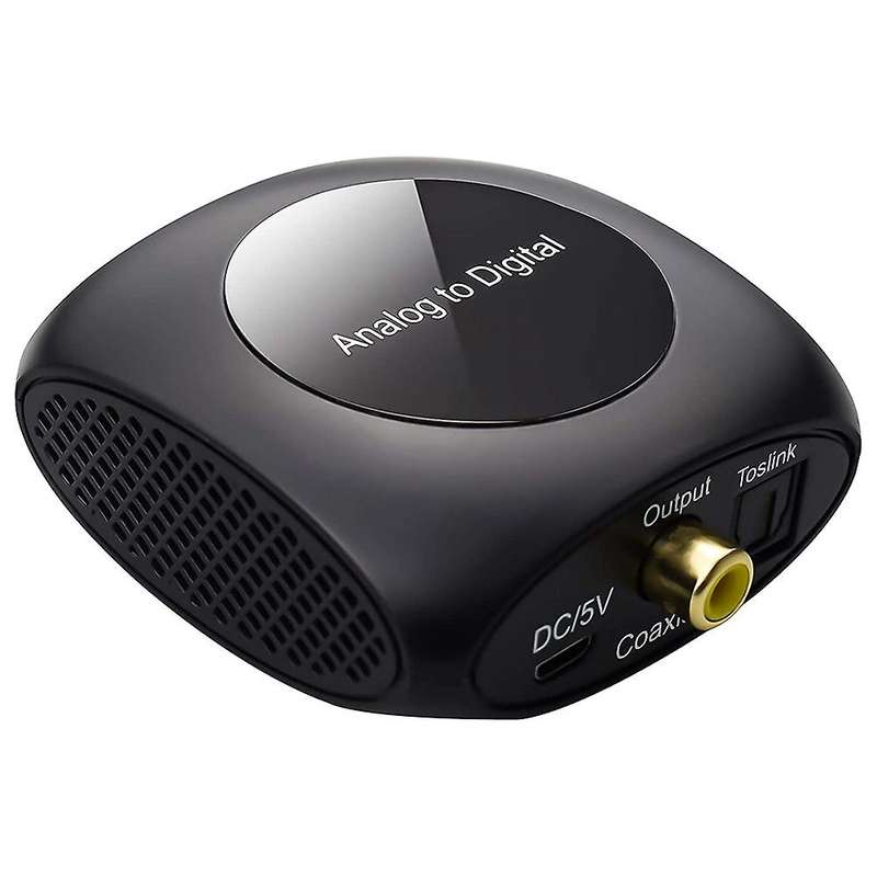 Analog to Digital Audio Converter, Dac Amplifier Rca/coaxial Adapter