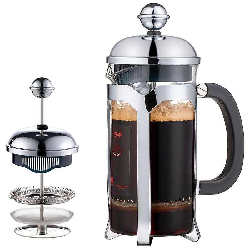 French Press Coffee Maker(12 Oz),heat Resistant Borosilicate Glass