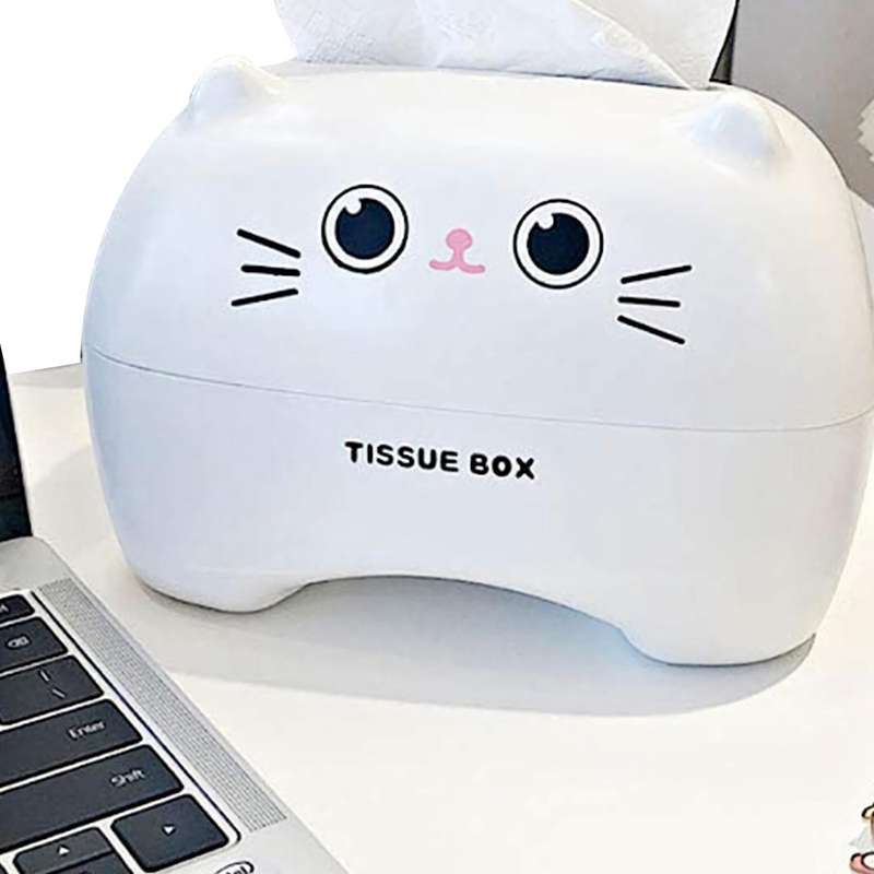 Kosmetiktcherbox,taschentuchspender Papierhandtuch Box (blau)