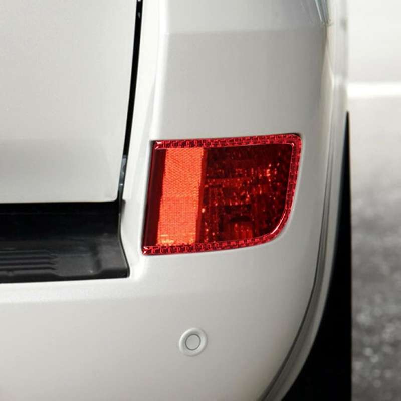 Car Exterior Tail Fog Light Cover for Land Cruiser Prado 2010-2018