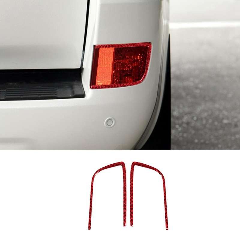 Car Exterior Tail Fog Light Cover for Land Cruiser Prado 2010-2018