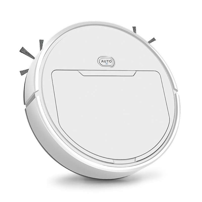 3 In 1 Smart Broom Robot Vacuum Cleaner Lazy Sweeper Robot ,white B