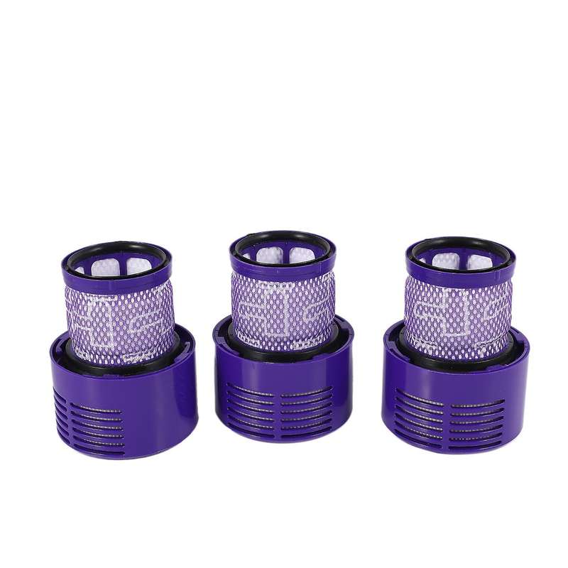 Washable Filter Unit for Dyson V10 Sv12 Vacuum Cleaner (pack Of 3)