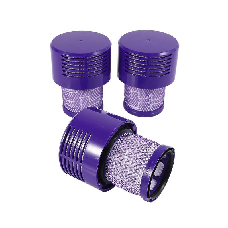 Washable Filter Unit for Dyson V10 Sv12 Vacuum Cleaner (pack Of 3)