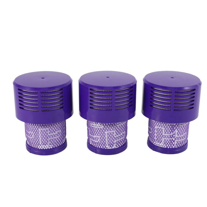 Washable Filter Unit for Dyson V10 Sv12 Vacuum Cleaner (pack Of 3)