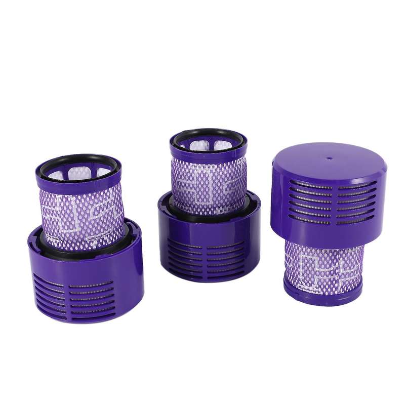 Washable Filter Unit for Dyson V10 Sv12 Vacuum Cleaner (pack Of 3)