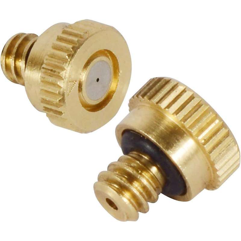 40pack Low Pressure Atomizing Mist Nozzle,0.016 Inch Orifice(0.4mm)