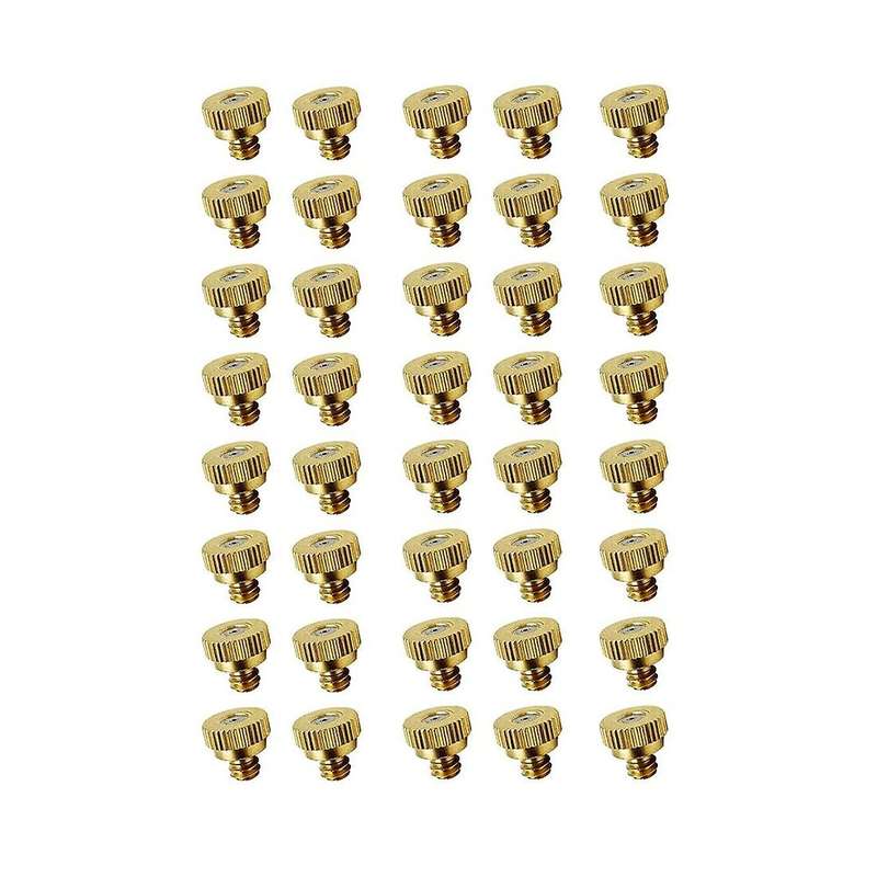 40pack Low Pressure Atomizing Mist Nozzle,0.016 Inch Orifice(0.4mm)