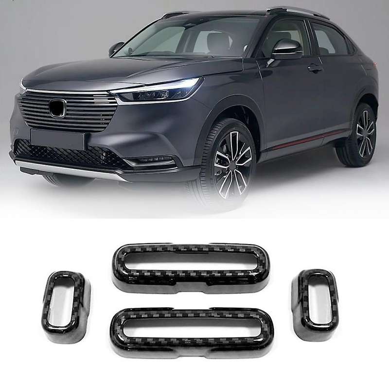 Car Seats Adjustment Switch Knob Control Cover Trim Carbon Fiber