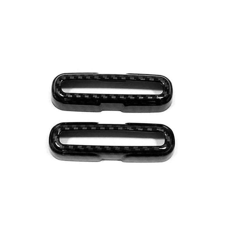 Car Seats Adjustment Switch Knob Control Cover Trim Carbon Fiber