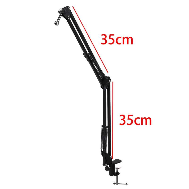 Microphone Scissor Arm Stand 75cm High for Blue Yeti Pro Usb
