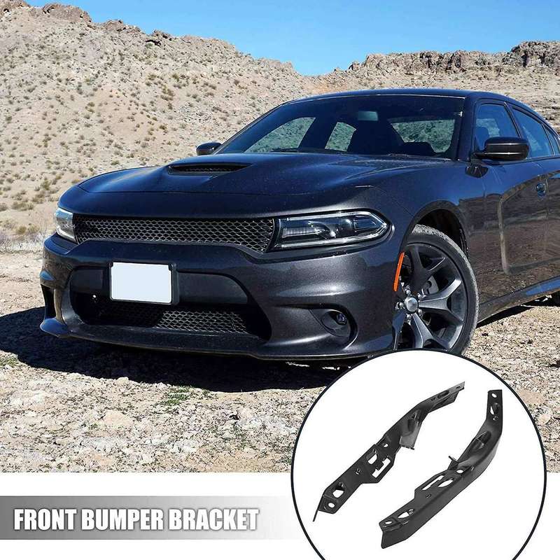 Left and Right Side Front Bumper Bracket for Dodge Charger 2015-2018