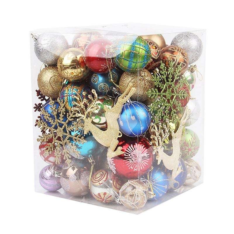 1 Set Christmas Balls for Xmas Christmas Tree Decor Set for New Year