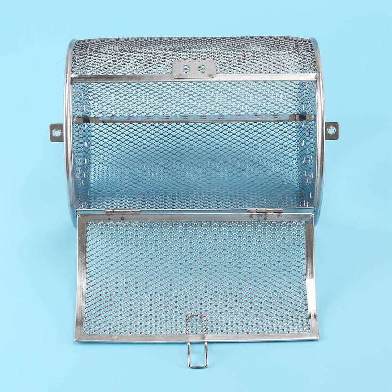 14x18cm Stainless Steel Roast Basket for Bbq Grill Bakeware Tool