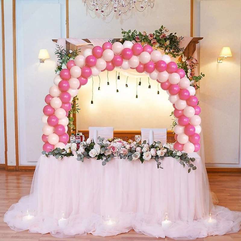 Desktop Balloon Arch Kit Table Arch Balloon Stand Column Decorations
