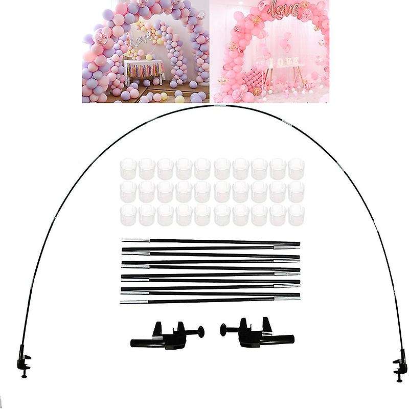 Desktop Balloon Arch Kit Table Arch Balloon Stand Column Decorations