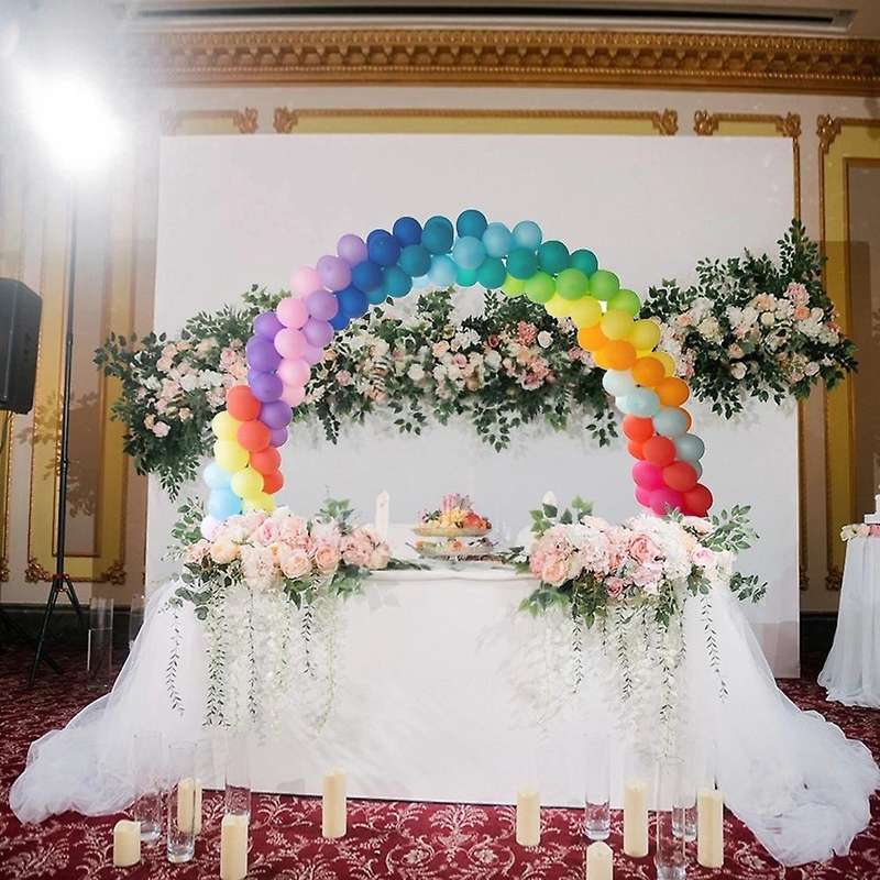 Desktop Balloon Arch Kit Table Arch Balloon Stand Column Decorations