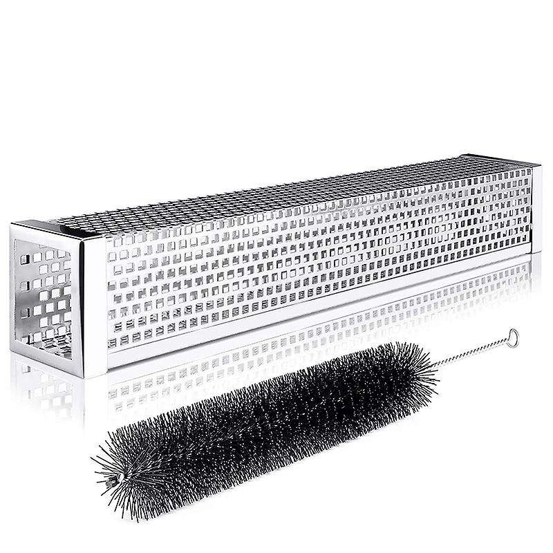 Smoker Tube 12 Inch 304 Stainless Steel Work with Grills Or Smokers