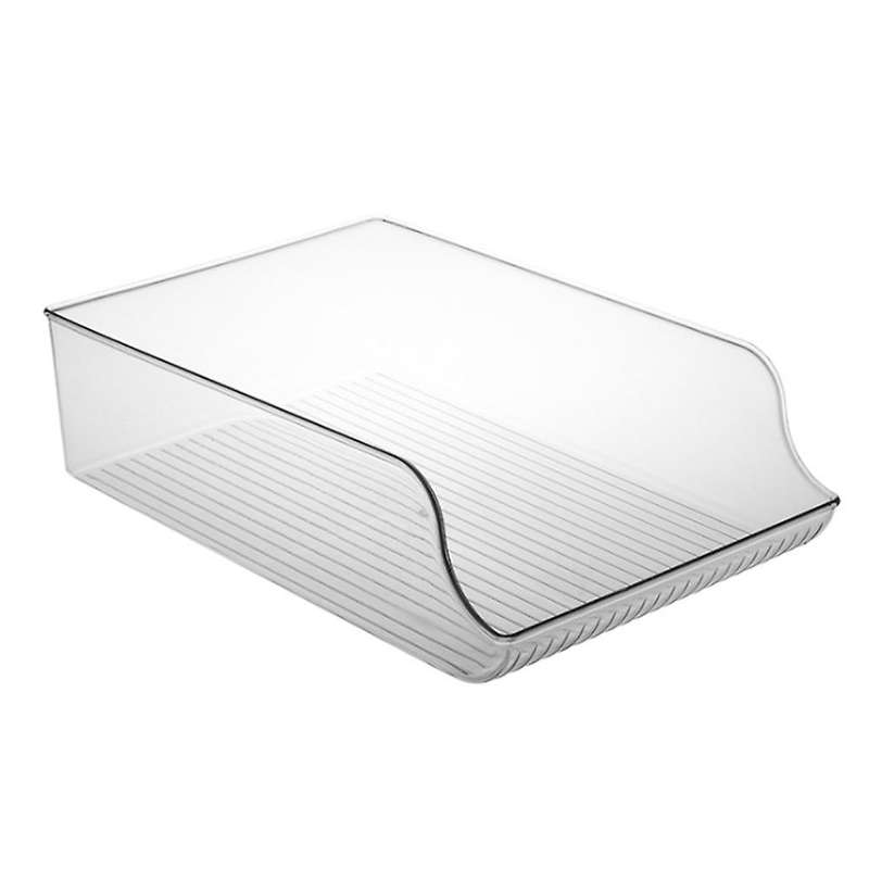 Kitchen Beer Storage Box Beverage Bottle Transparent Finishing Box-l