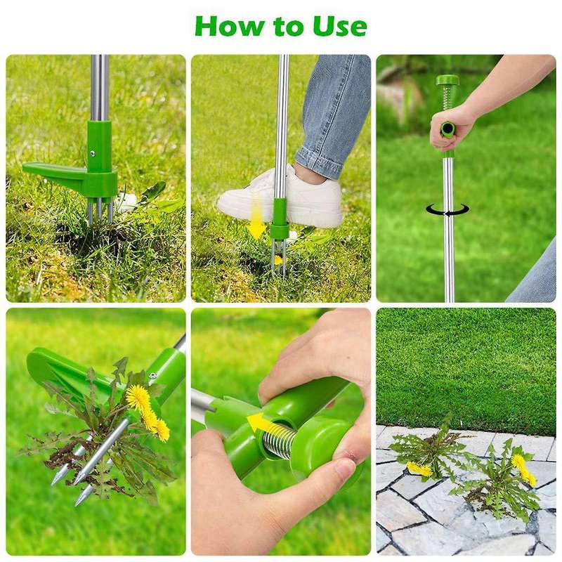 Manual Weeder Vertical Weeder and Weeder Claws Long Reinforced