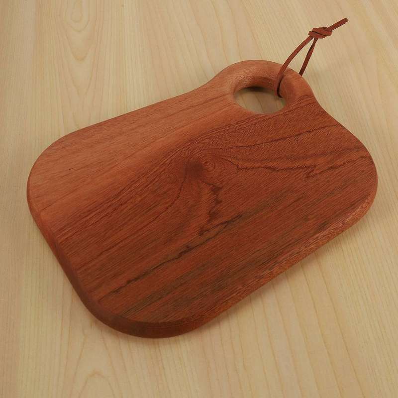 Simple Ebony Wood Cutting Board Kitchen Household Cutting Board, S