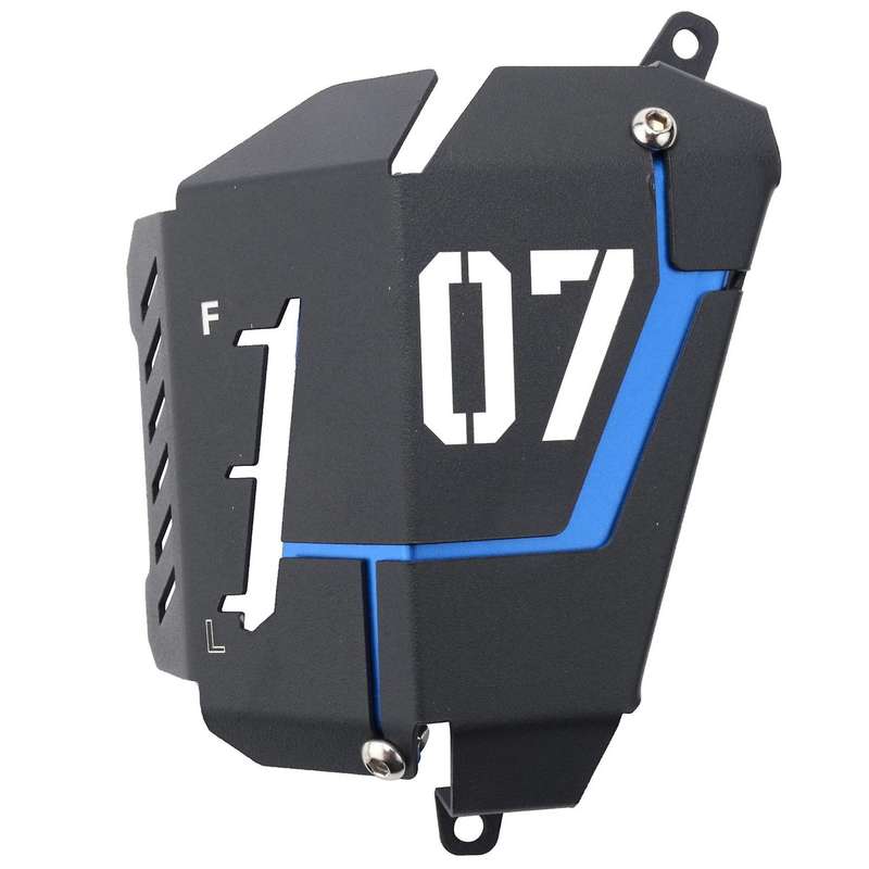 Motorcycle Mt07 Fz07 Coolant Recovery Tank Shielding Cover (blue)