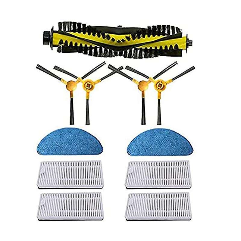 Parts Roller Brush Side Brush Filter for Neatsvor X500 Vacuum Cleaner
