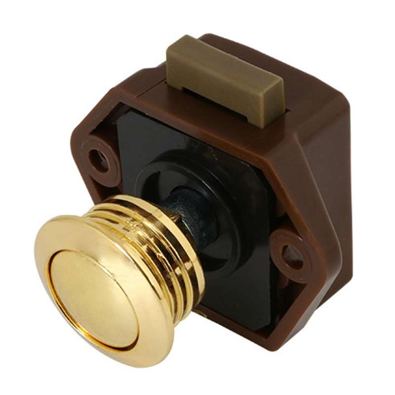 4pcs Push Lock 20mm Rv Boat Motor Home Cabinet Latch, for Furniture F